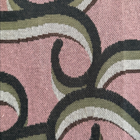 Scotch & Soda Jacquard Knit Button Up Lightweight Green Shirt Size Small - Picture 6 of 8